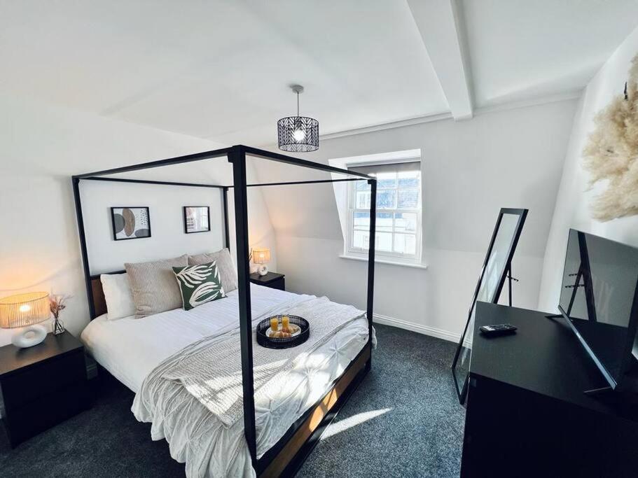 2 Bed Harbourside Penthouse With Hot Tub & Stunning Roof Terrace Apartment Weymouth Bagian luar foto